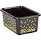 Teacher Created Resources Storage Bin, Plastic, Black/Multi, 3 PK TCR20889 - alternate 2